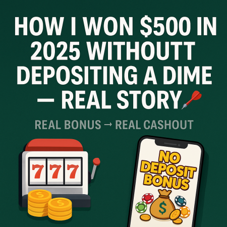 How I Won $500 in 2025 Without Depositing a Dime -Real Story